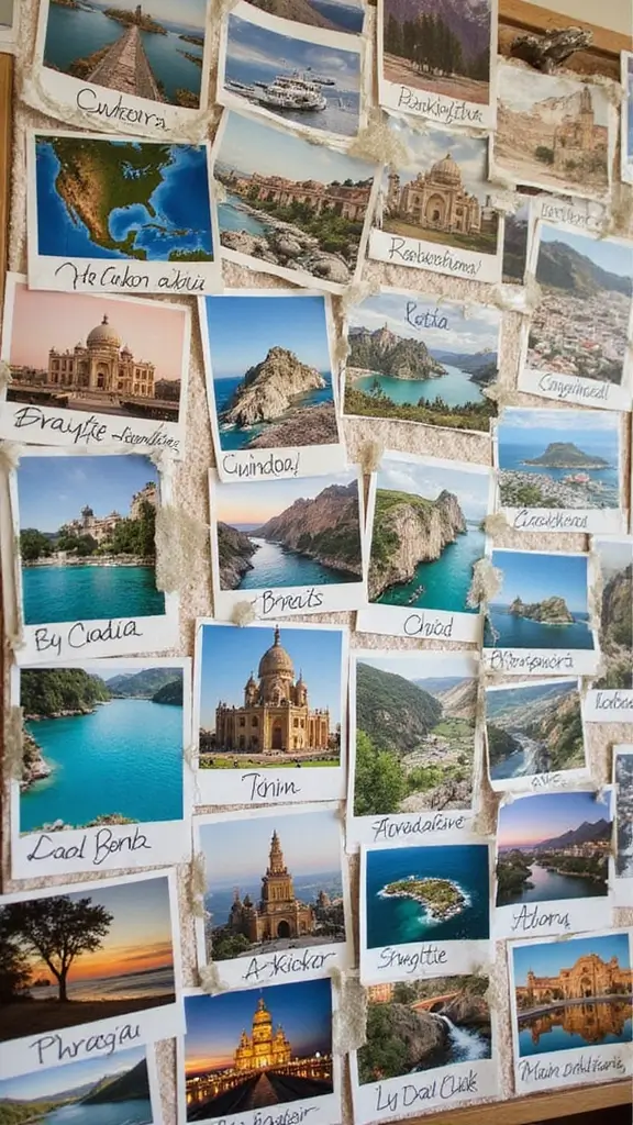 25 Best Visionboard Aesthetic Ideas to Manifest Your Dreams - 11. Travel-Themed Vocabulary