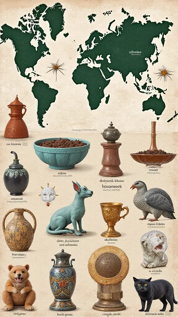 25 Best Visionboard Aesthetic Ideas to Manifest Your Dreams - 19. Vision Board with Cultural Elements