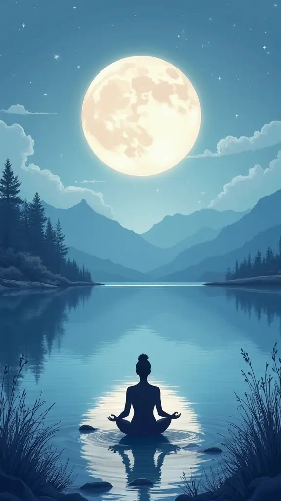 27 Beautiful Good Night Messages That Inspire Sweet Dreams - 10. Breathe in Calm, Breathe out Stress