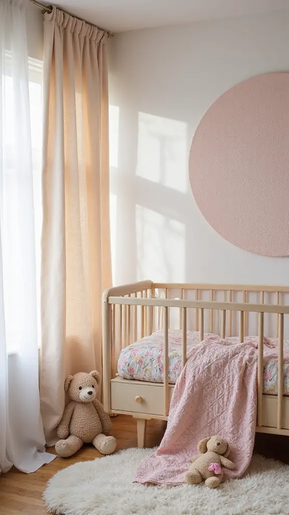 25 Cozy and Affordable Baby Room Inspirations for New Moms - 1. Soft Pastel Paradise