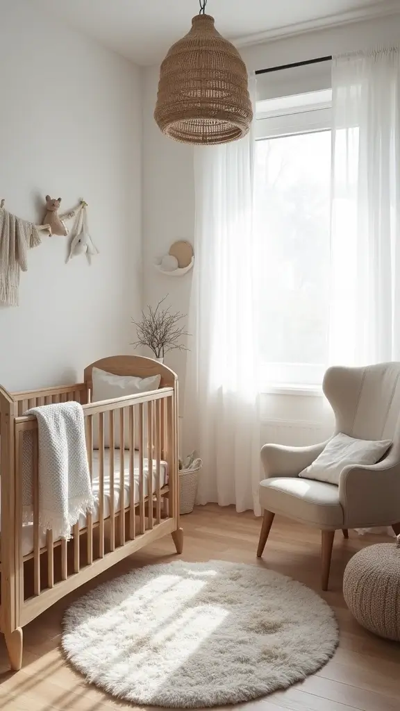 25 Cozy and Affordable Baby Room Inspirations for New Moms - 11. Cozy Scandinavian Style