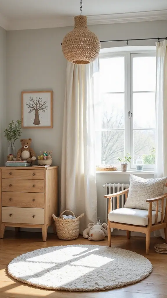 25 Cozy and Affordable Baby Room Inspirations for New Moms - 3. Whimsical Woodland Theme