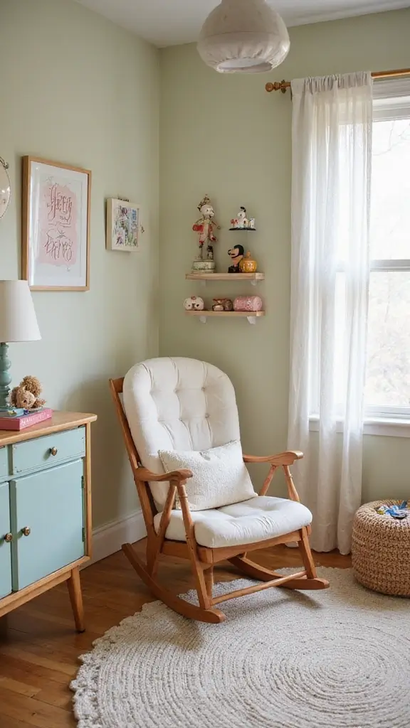 25 Cozy and Affordable Baby Room Inspirations for New Moms - 5. Vintage Charm