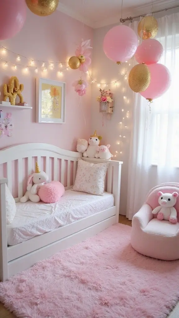 25 Cozy and Affordable Baby Room Inspirations for New Moms - 8. Magical Unicorn Dreams