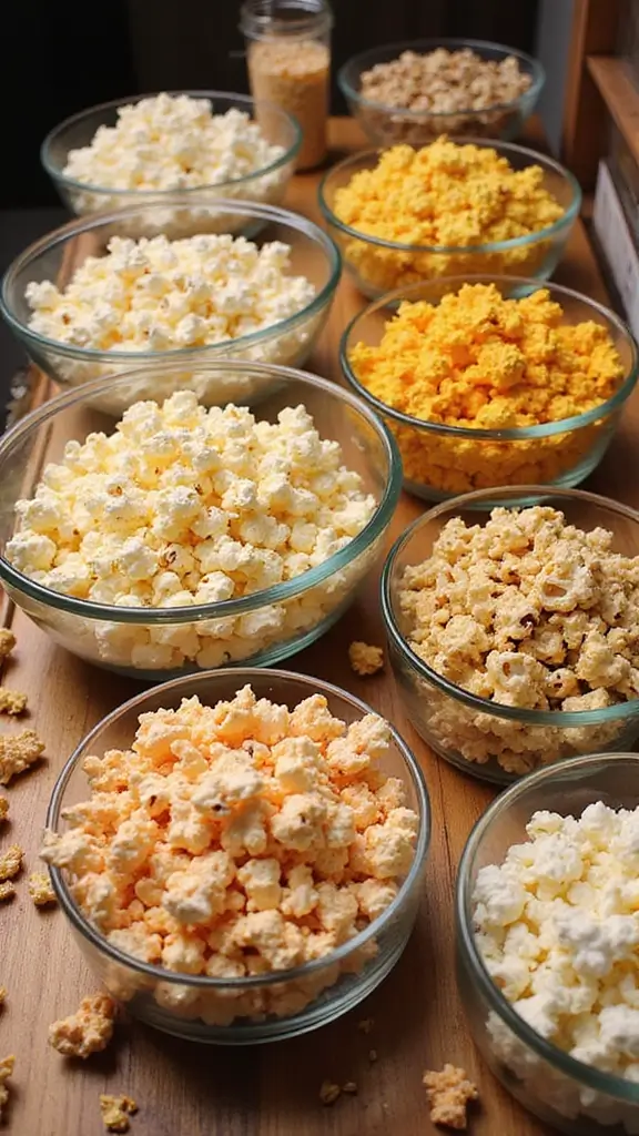 25 Irresistible Baby Shower Food and Drink Recipes That Will Wow Your Guests! - 21. Popcorn Station