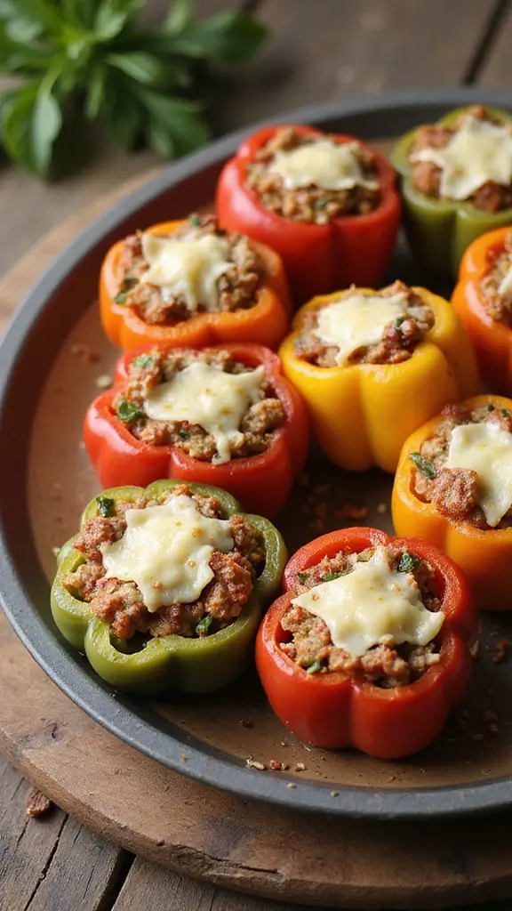 25 Irresistible Baby Shower Food and Drink Recipes That Will Wow Your Guests! - 22. Stuffed Peppers