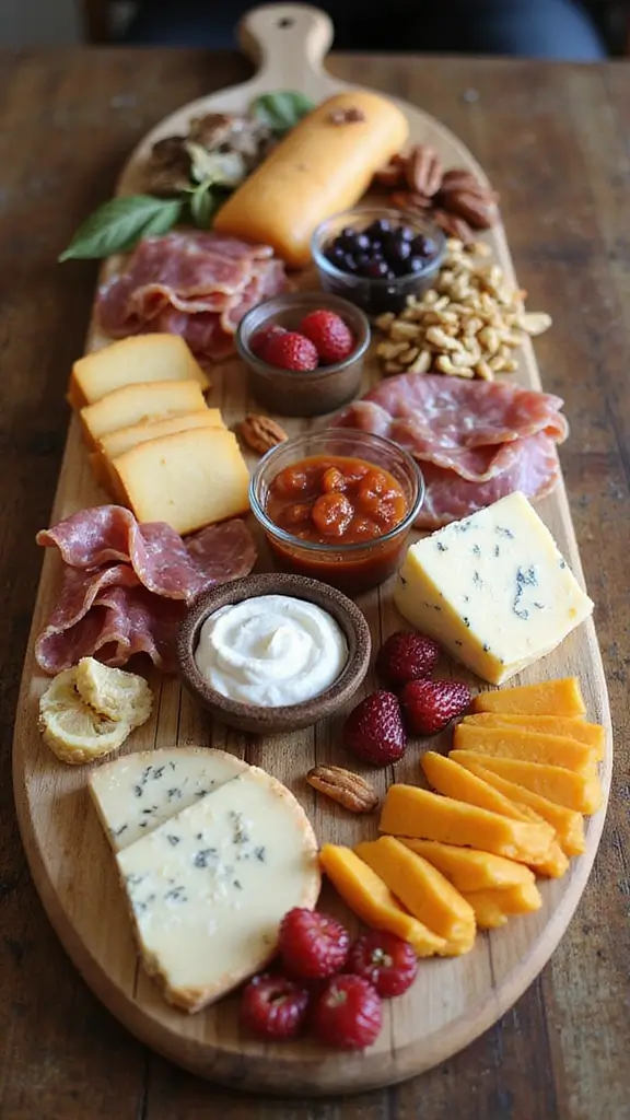 25 Irresistible Baby Shower Food and Drink Recipes That Will Wow Your Guests! - 5. Savory Cheese and Charcuterie Board