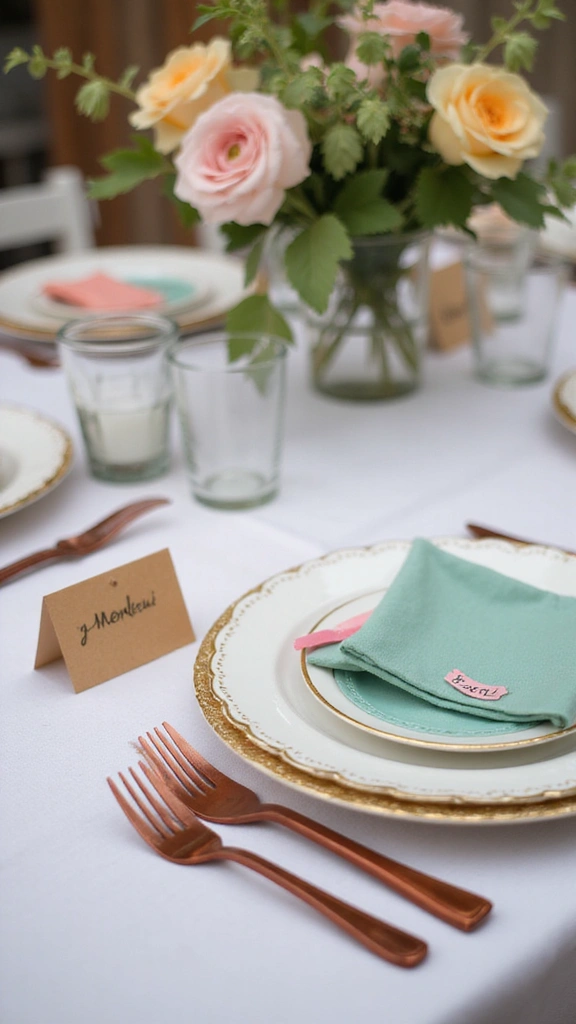 25 Stunning DIY Baby Shower Decorations That Will Leave Guests in Awe! - 11. DIY Table Name Cards