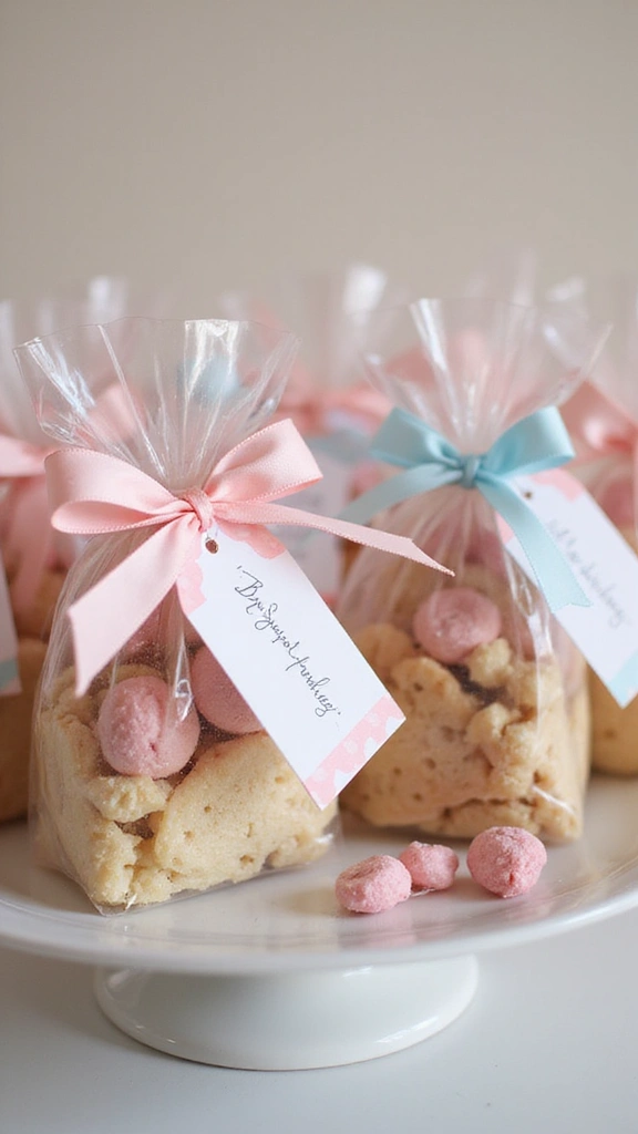 25 Stunning DIY Baby Shower Decorations That Will Leave Guests in Awe! - 13. Unique Favors with DIY Packaging