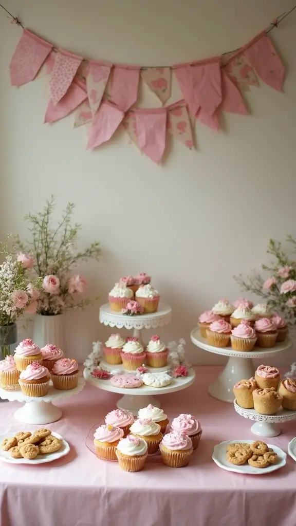 25 Stunning DIY Baby Shower Decorations That Will Leave Guests in Awe! - 3. Sweet Treat Table with DIY Signs