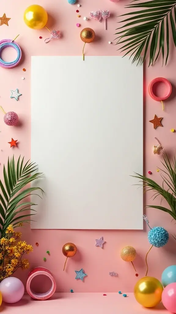 25 Stunning DIY Baby Shower Decorations That Will Leave Guests in Awe! - 5. Photo Booth Fun with Props