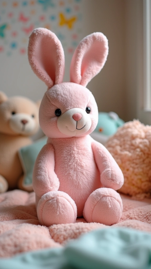 The Magic of the Pink Bunny: Comfort Toys Every Child Loves