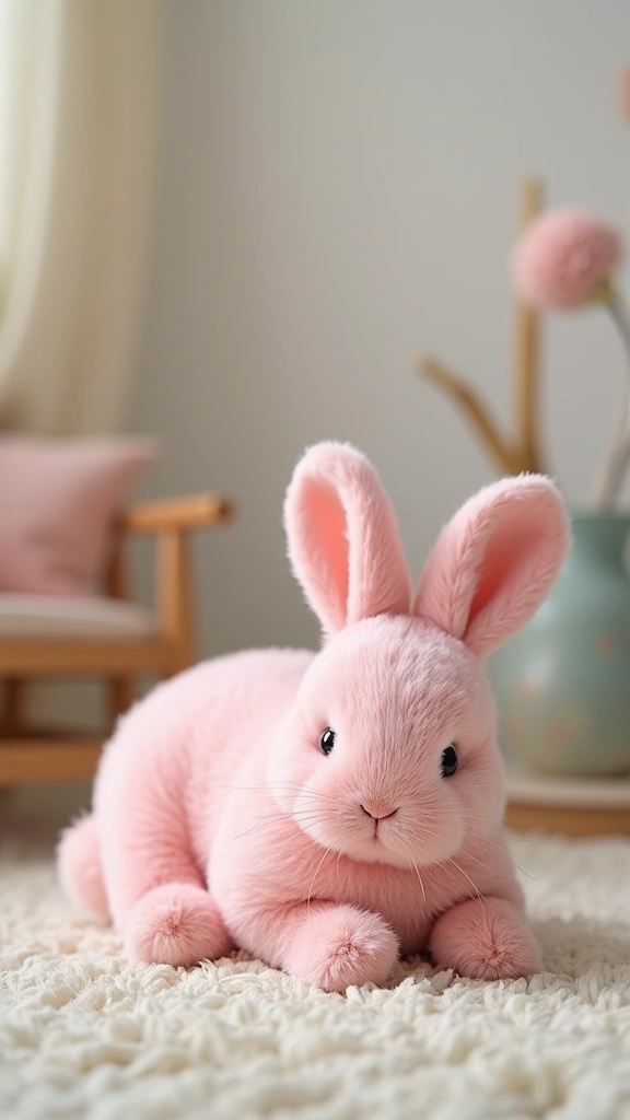 The Magic of the Pink Bunny: Comfort Toys Every Child Loves