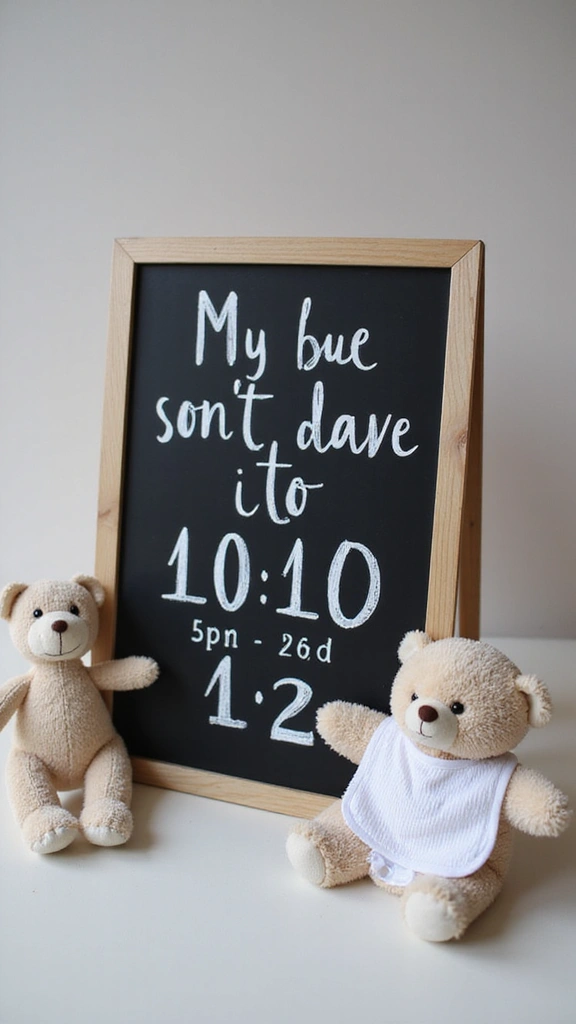 Special Moments: Announcing Your First Baby in Style