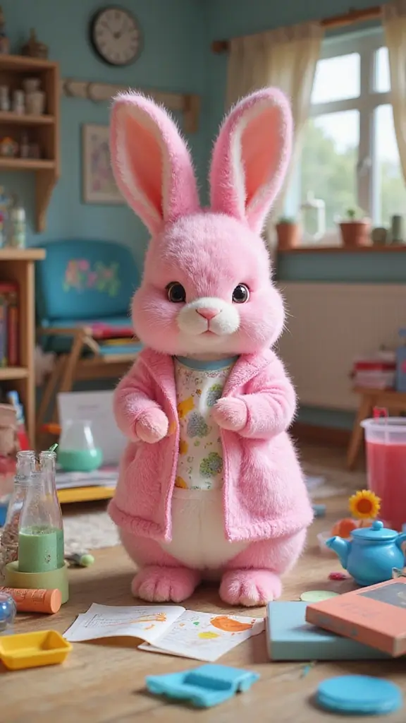 The Magic of the Pink Bunny: Comfort Toys Every Child Loves