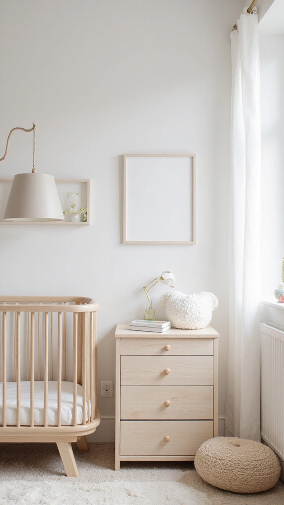 21 Baby Room Design Hacks for Small Spaces - 21. Embrace the Minimalist Trend