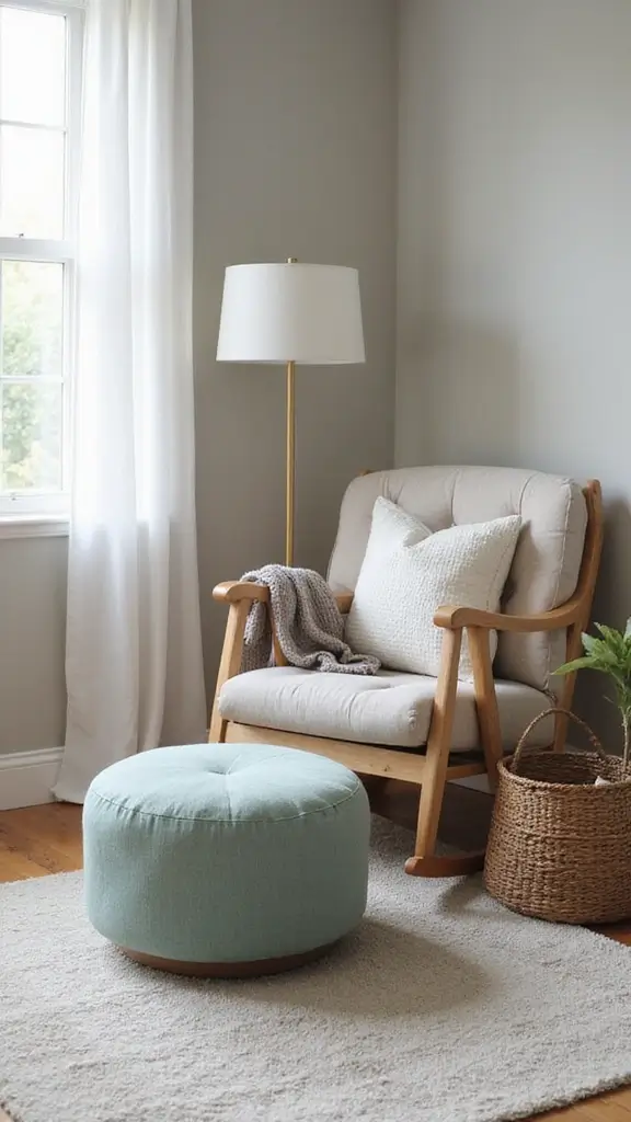 21 Baby Room Design Hacks for Small Spaces - 3. Find an Ottoman That Opens for Storage