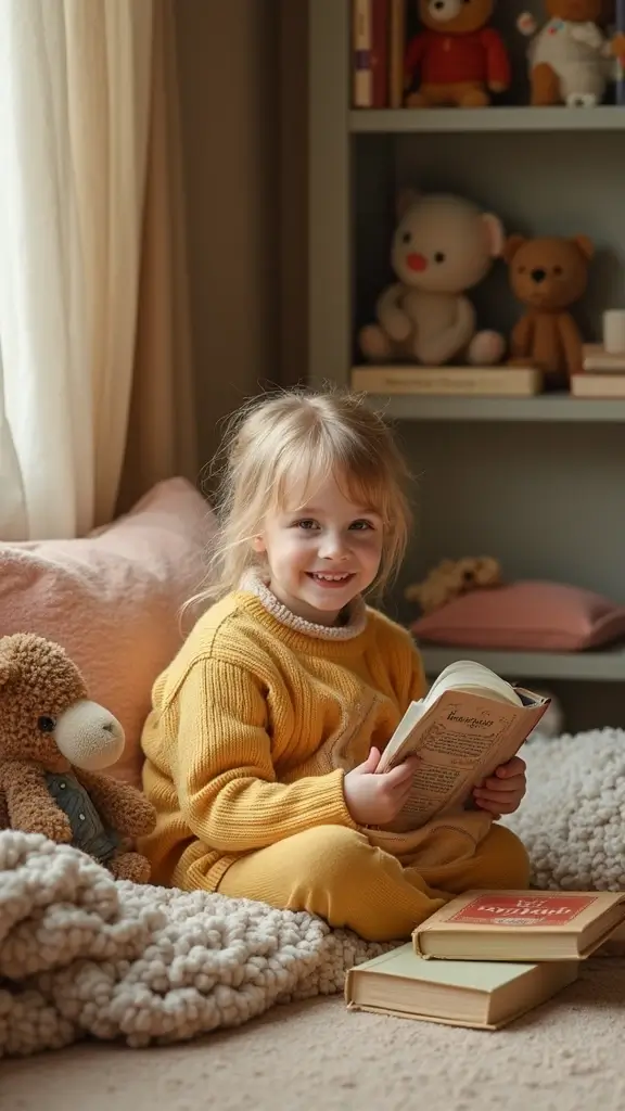 21 Winnie the Pooh Baby Shower Ideas That Are Too Cute - 10. Pooh Bear Story Corner