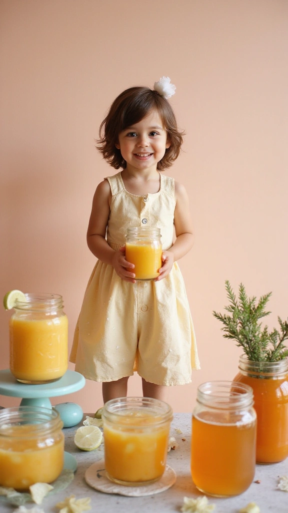 21 Winnie the Pooh Baby Shower Ideas That Are Too Cute - 14. Honey-Themed Drinks