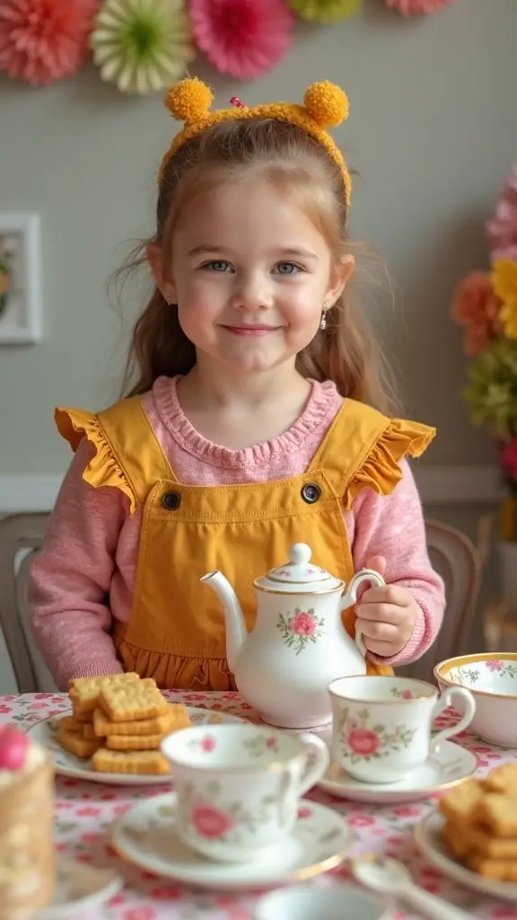 21 Winnie the Pooh Baby Shower Ideas That Are Too Cute - 20. Pooh Bear Tea Party