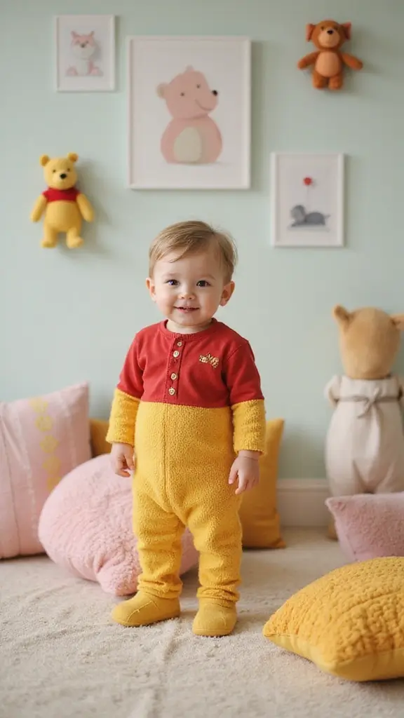 21 Winnie the Pooh Baby Shower Ideas That Are Too Cute - 8. Winnie the Pooh Nursery Decor Ideas