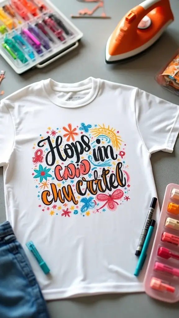 22 Best Father’s Day Gifts From Kids That Melt Hearts - 4. Custom T-Shirt Design