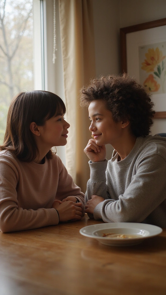 22 Parenting Hacks Every Parent of a Teenager Needs to Know (You'll Be Grateful for #5!) - 6. Open Door Policy for Conversations