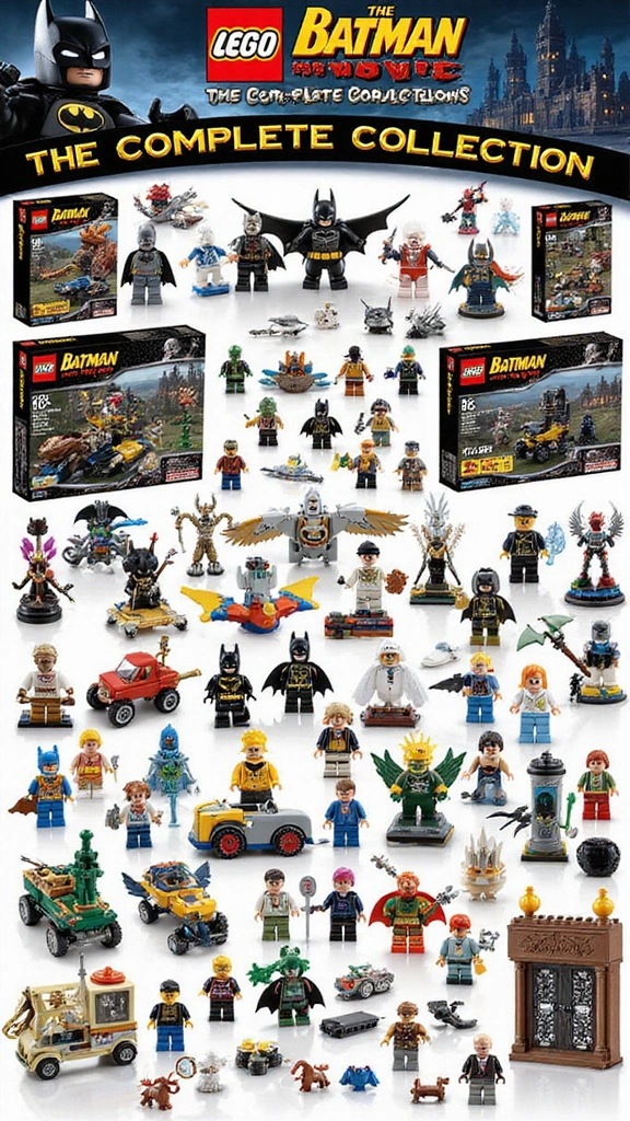 23 Best Lego Batman Sets Every Fan Will Love - 23. The Lego Batman Movie: The Complete Collection