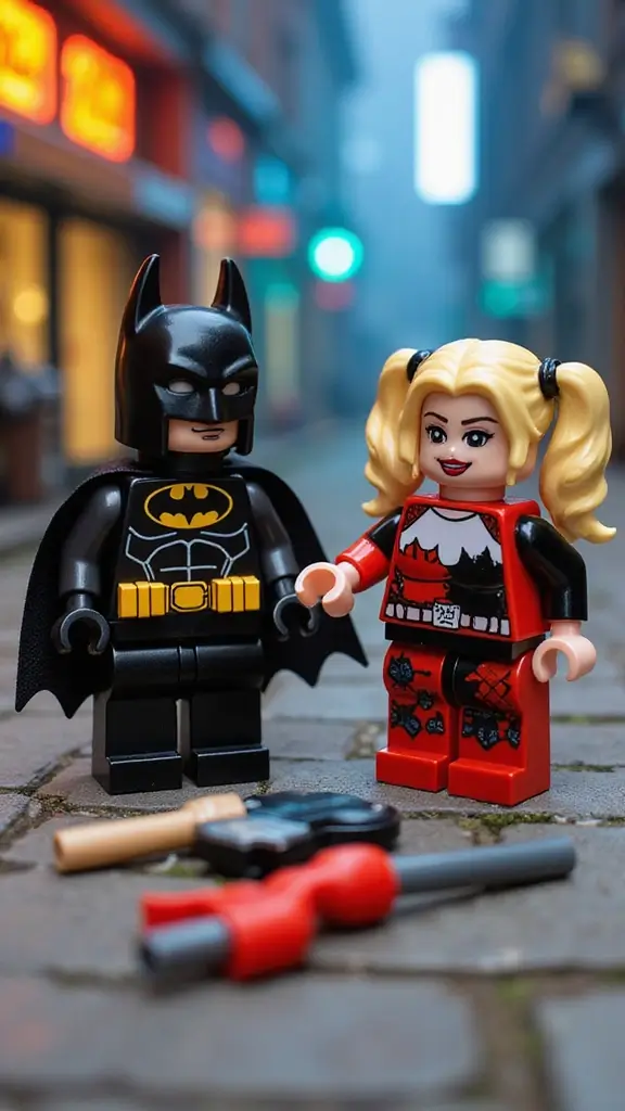23 Best Lego Batman Sets Every Fan Will Love - 8. Batman and Harley Quinn