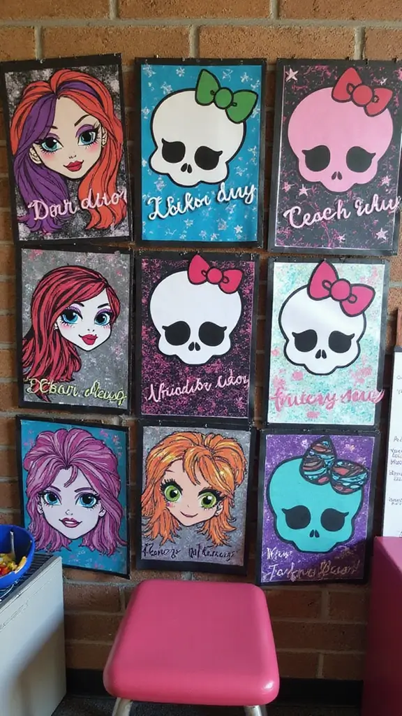 23 Best Monster High Wallpaper Designs for Fans - 18. Customized Student Designs