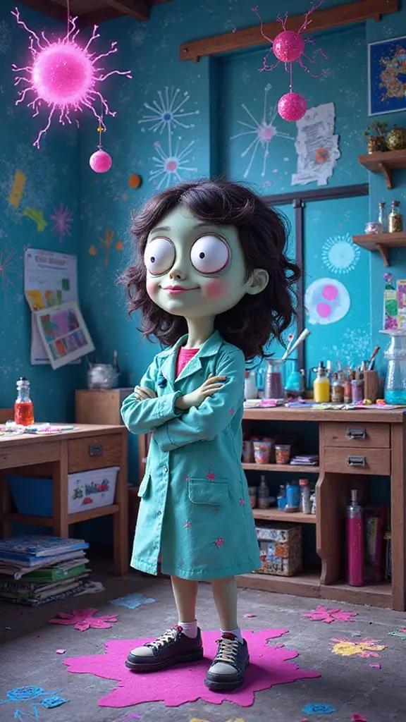 23 Best Monster High Wallpaper Designs for Fans - 2. Frankie Stein’s Electric Style