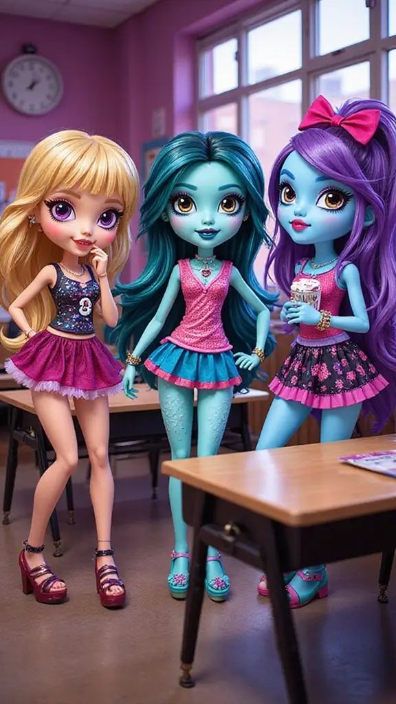 23 Best Monster High Wallpaper Designs for Fans - 20. Monster High Character Bingo