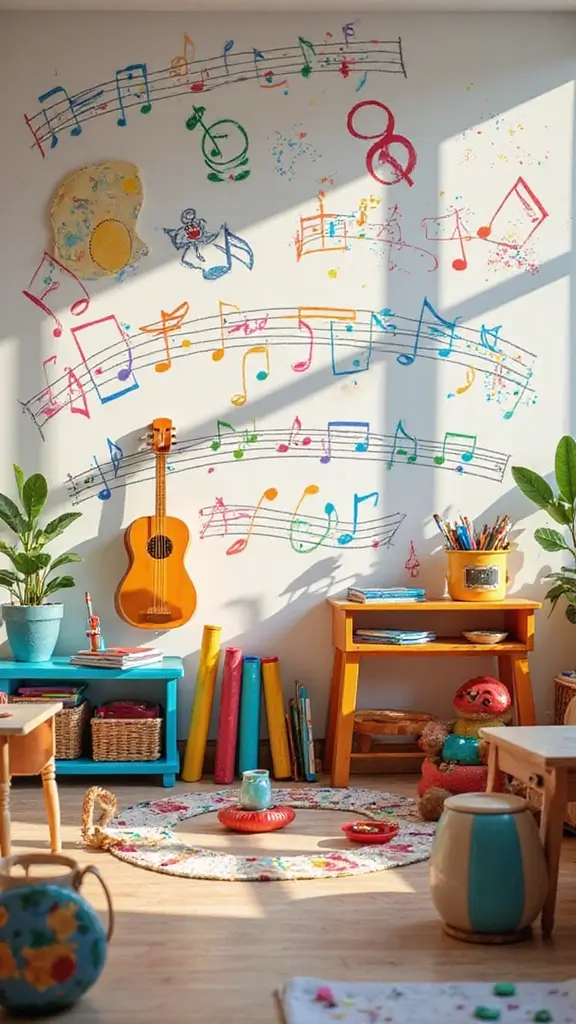 23 Best Monster High Wallpaper Designs for Fans - 8. Operetta’s Musical Notes