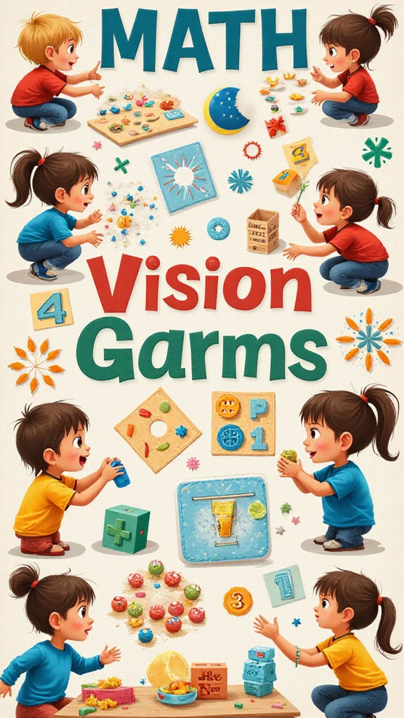 23 Vision Board Images for Success and Happiness - 10. Fun Math Games