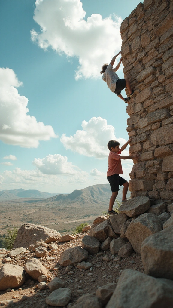 23 Vision Board Images for Success and Happiness - 16. Building Resilience Through Challenges