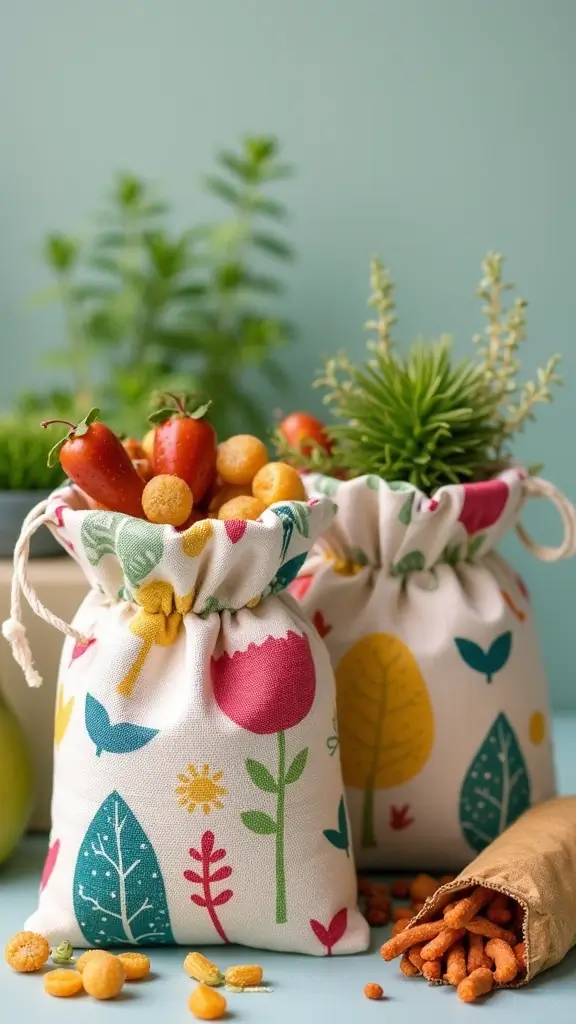 23 Winnie the Pooh Baby Shower Decoration Ideas - 22. Nature Walk Party Favor Bags