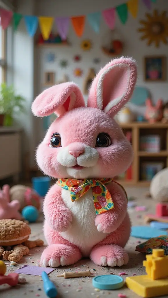 The Magic of the Pink Bunny: Comfort Toys Every Child Loves