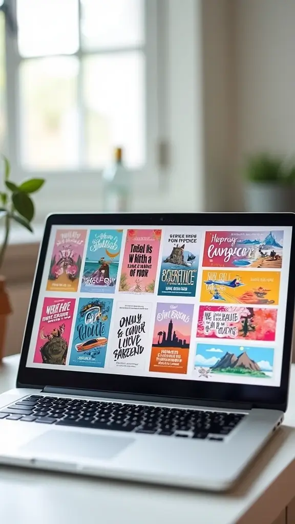 24 Best Life Vision Board Examples for Inspiration - 1. Digital Dreamscape