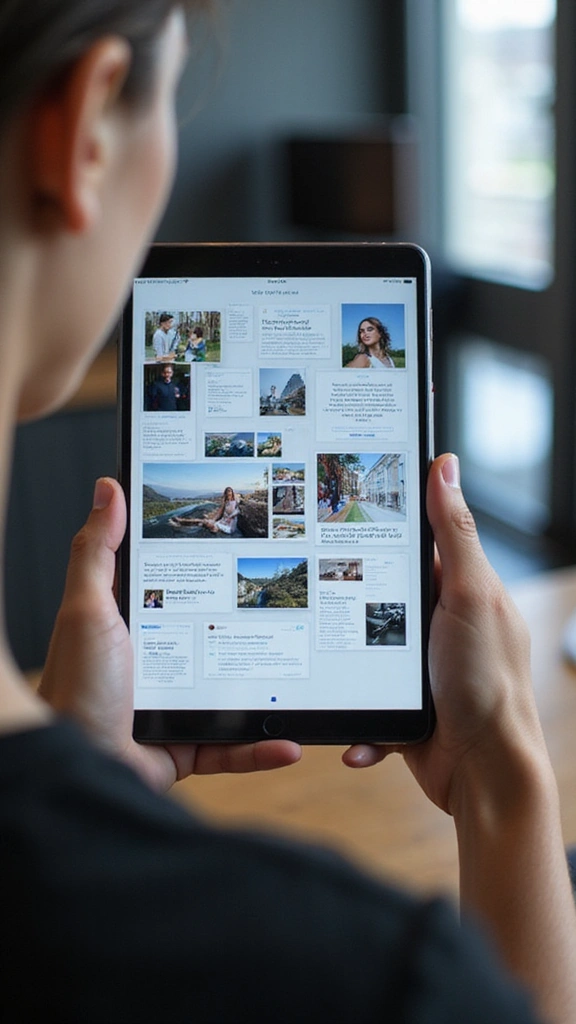 24 Best Life Vision Board Examples for Inspiration - 14. Tech-Savvy Vision Board