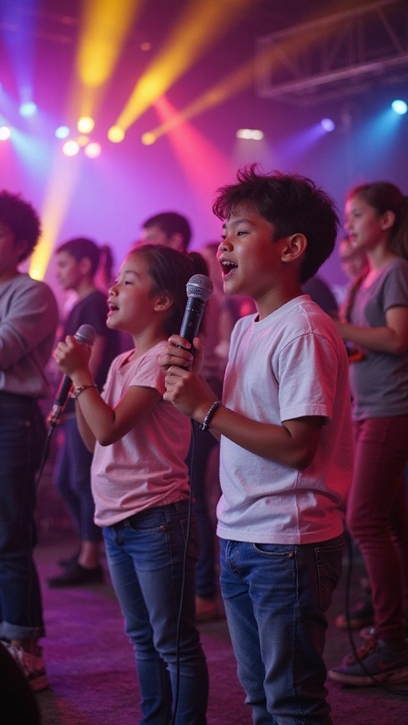 24 Fun English Learning Activities for Kids That Will Make Them Love Language! - 5. English Karaoke