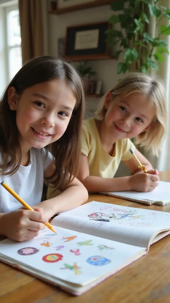 24 Fun English Learning Activities for Kids That Will Make Them Love Language! - 8. Creative Journaling