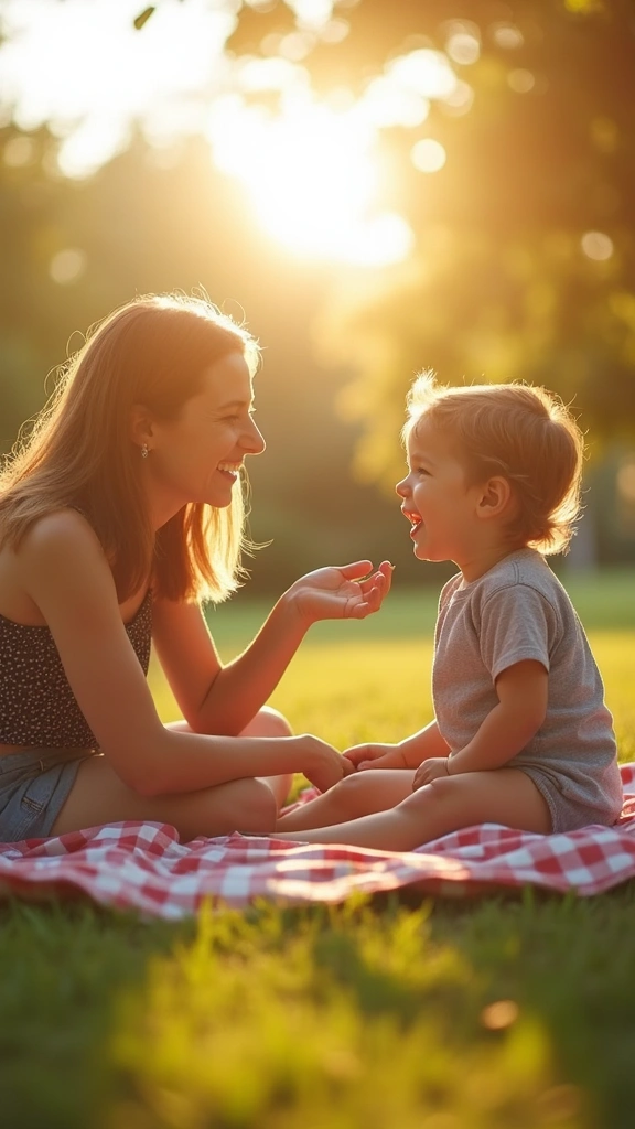 25 Heartfelt Mom Lessons That Will Change Your Parenting Forever! - 20. Be Present, Not Perfect