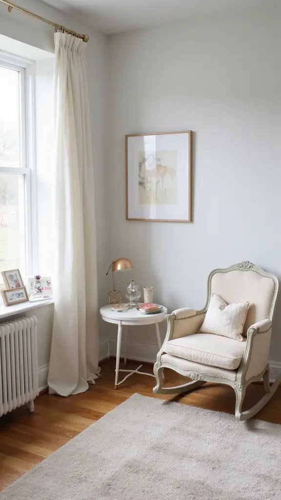 15 Budget-Friendly Baby Room Ideas That Look Expensive - 7. Accent Furniture Pieces
