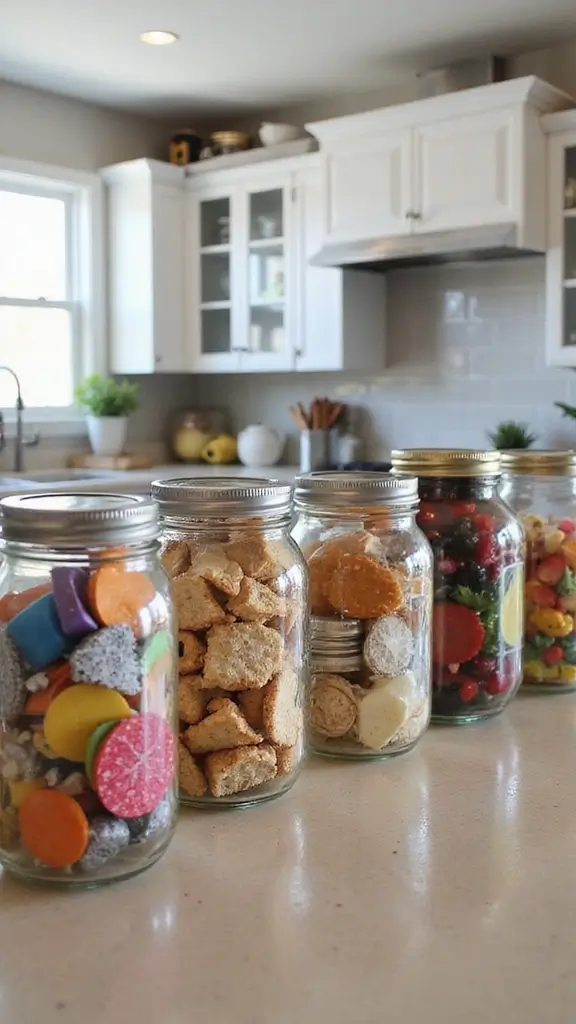 15 DIY Decor Hacks Every Mom Should Try (You Won't Believe #8!) - 1. Mason Jar Organizers
