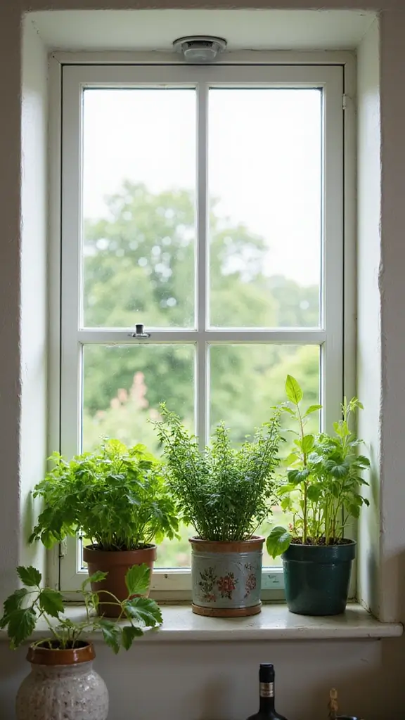 15 DIY Decor Hacks Every Mom Should Try (You Won't Believe #8!) - 6. Indoor Herb Garden