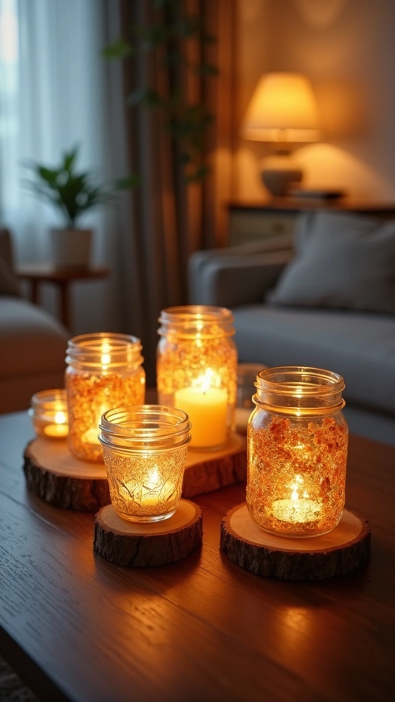 15 DIY Decor Hacks Every Mom Should Try (You Won't Believe #8!) - 9. DIY Candle Holders