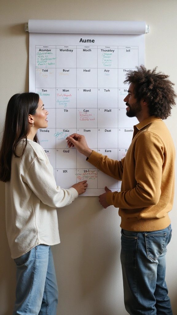 15 Marriage Tips That’ll Keep the Spark Alive for Years - 7. Keep a Joint Calendar