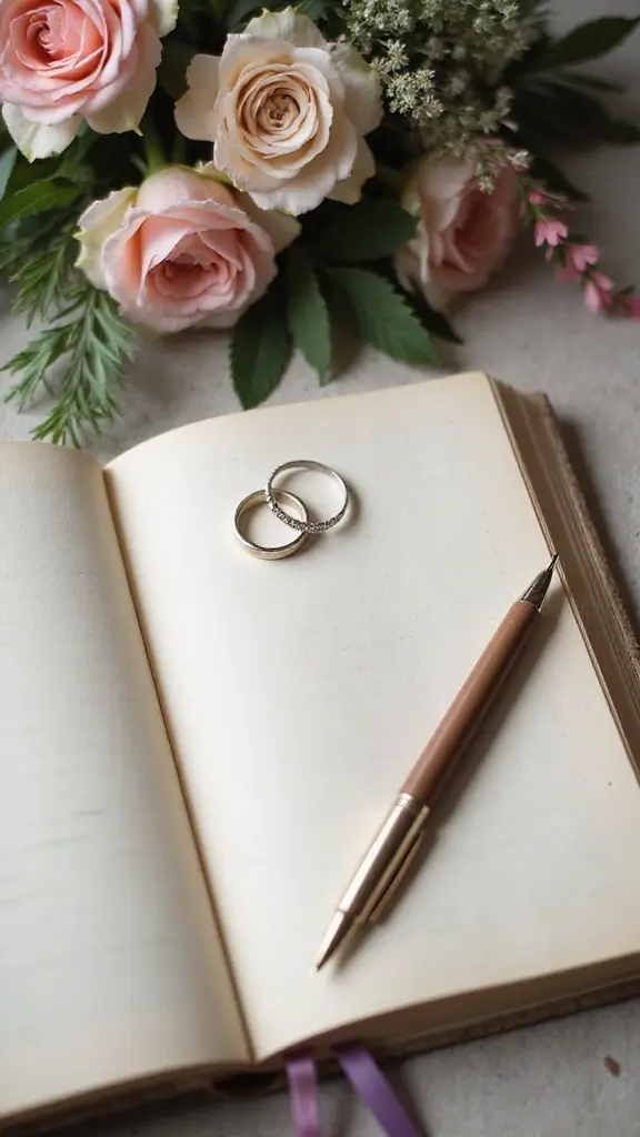 15 Thoughtful Gifts for Your Daughter on Her Wedding Day - 8. A Wedding Day Journal