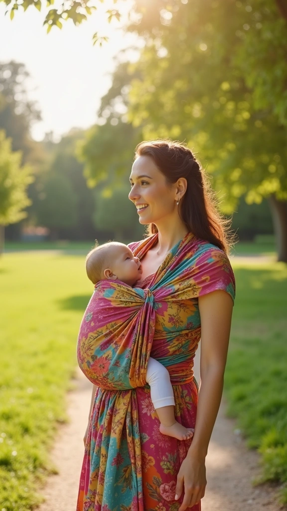 15 Unique Gifts for New Moms That Will Leave Them Speechless (You Won't Believe #7!) - 9. Babywearing Wrap