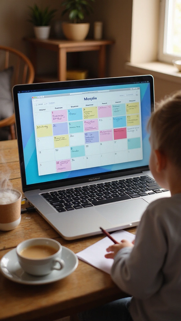 17 Long Distance Relationship Tips to Keep the Spark Alive - 2. Share a Virtual Calendar